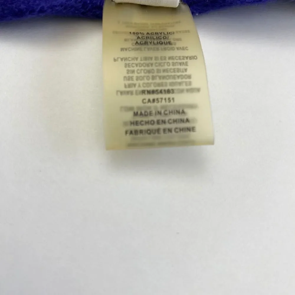 Calvin Klein Women's Blue Scarf  Acrylic‎ One Size Casual  Unisex Pre Owned